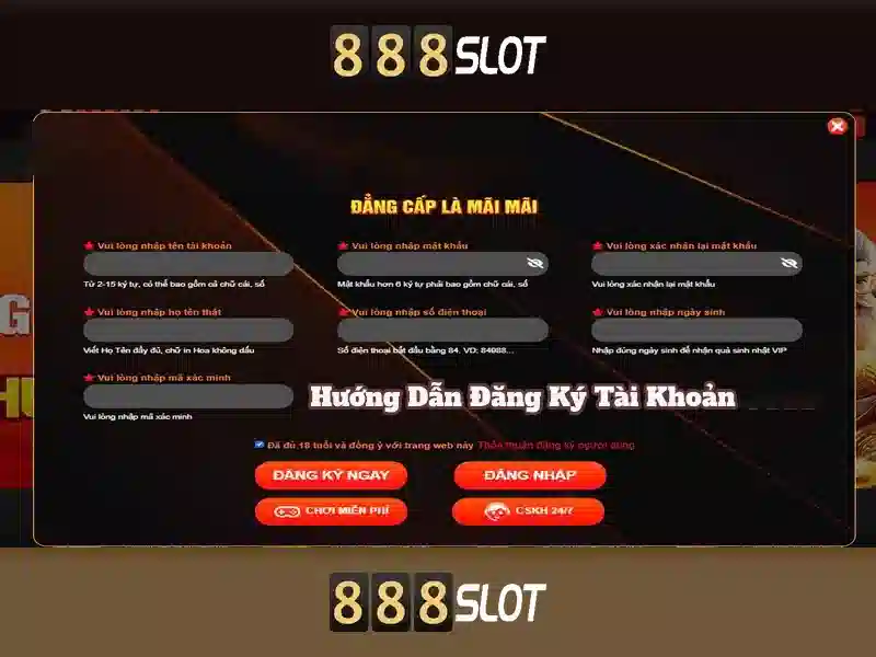 Trải nghiệm cá cược trực tuyến tại 888SLOT