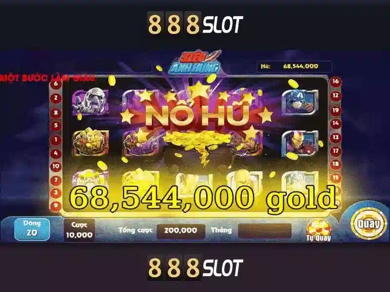 đa dạng trò chơi slot 888slot