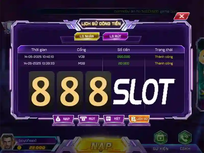 888SLOT – Trải Nghiệm Cược Thể Thao & Casino Đỉnh Cao 2026
